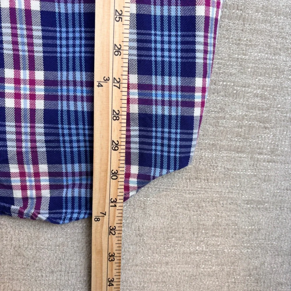 Vanlens FR2023C MNS FR Shirt Mens 2XL Blue Plaid CAT 2 Workwear EUC Industrial